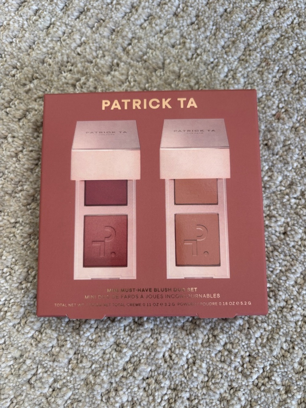 Patrick Ta Mini Must Have Blush Duo Set